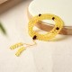 108 Mala Beads Amber Clear Anxiety Bracelet