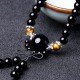 108 Beads Black Obsidian Tiger Eye Mala Bracelet 108 Beads Black Obsidian Tiger Eye Mala Bracelet