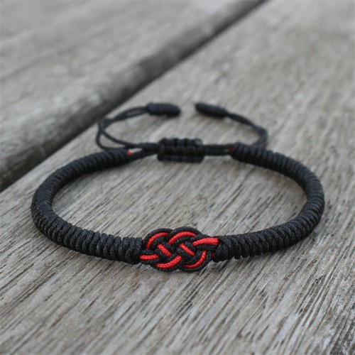 Tibetan Luck Chinese Knot Protection Bracelet