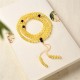 108 Mala Beads Amber Clear Anxiety Bracelet