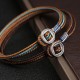 925 Silver Handmade Button Protection Bracelet 925 Silver Handmade Button Protection Bracelet