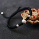 999 Sterling Silver Om Mani Padme Hum Strength Bracelet