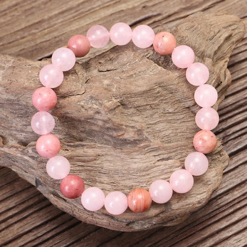 108 Mala Pink Crystal Love Tassel Bracelet 108 Mala Pink Crystal Love Tassel Bracelet