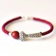 925 Silver Cinnabar Blessing String Bracelet 925 Silver Cinnabar Blessing String Bracelet