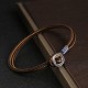 925 Silver Handmade Button Protection Bracelet 925 Silver Handmade Button Protection Bracelet