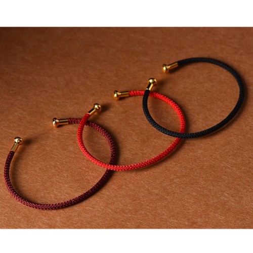 Handmade Luck Braid String Cuff Bracelet