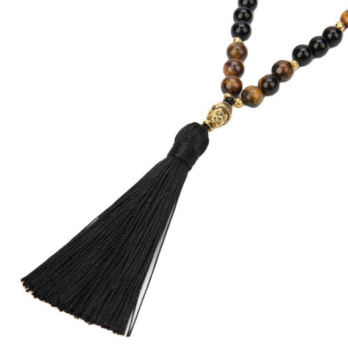 Tibetan Green Jasper Protection Mala Bracelet Tibetan Green Jasper Protection Mala Bracelet