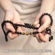 108 Beads Black Obsidian Tiger Eye Mala Bracelet 108 Beads Black Obsidian Tiger Eye Mala Bracelet