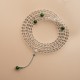108 Beads White Crystal Jade Meditation Bracelet 108 Beads White Crystal Jade Meditation Bracelet