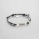925 Sterling Silver Red String Luck Strength Bracelet
