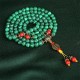 Tibetan 108 Mala Malachite Bracelet Necklace Tibetan 108 Mala Malachite Bracelet Necklace