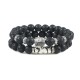 2Pcs Crystal Agate Buddha Protection Bracelet 2Pcs Crystal Agate Buddha Protection Bracelet