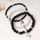 3PCS Natural Quartz Crystal Lotus Healing Bracelet 3PCS Natural Quartz Crystal Lotus Healing Bracelet