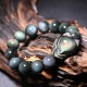Rainbow Obsidian Fox Healing Bracelet