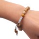 Weathered Stone Om Mani Padme Hum Bracelet