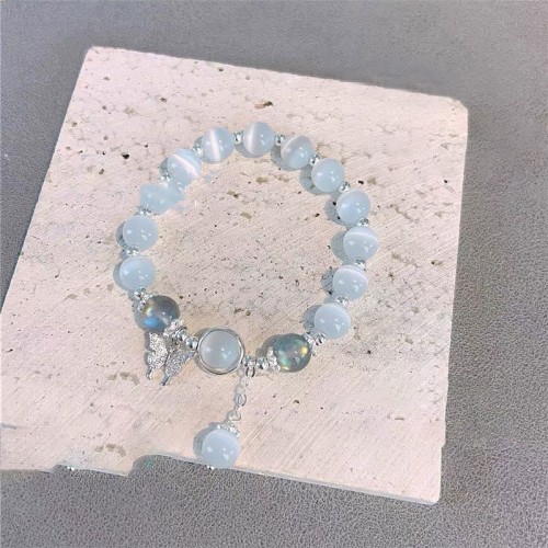 Cat's Eye Moonstone Butterfly Star Bracelet Cat's Eye Moonstone Butterfly Star Bracelet