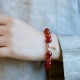 Red Agate Peace Talisman Confidence Bracelet Red Agate Peace Talisman Confidence Bracelet