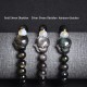 Rainbow Obsidian Fox Healing Bracelet (Gold & Silver Sheen) Rainbow Obsidian Fox Healing Bracelet (Gold & Silver Sheen)