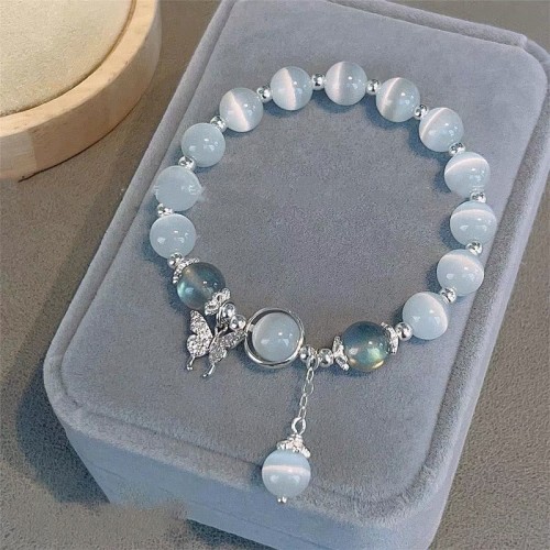 Cat's Eye Moonstone Butterfly Star Bracelet Cat's Eye Moonstone Butterfly Star Bracelet