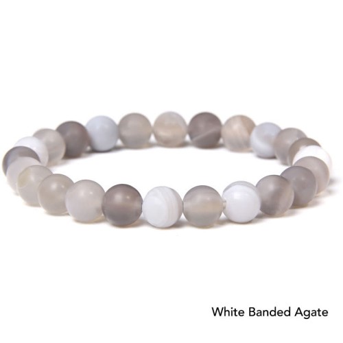 Agate Stone Crystal Balance Bracelet Agate Stone Crystal Balance Bracelet