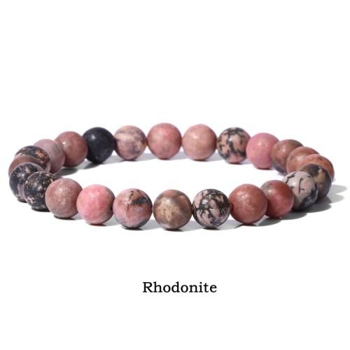 Stone Quartz Healing Beads Bracelet Stone Quartz Healing Beads Bracelet