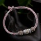 925 Silver Om Mani Padme Hum Luck Strength Red Bracelet 925 Silver Om Mani Padme Hum Luck Strength Red Bracelet