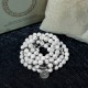 White Turquoise Lotus Healing Bracelet White Turquoise Lotus Healing Bracelet