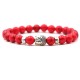 Purple Agate Protection Bracelet
