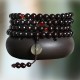 108 Mala Beads Small Leaf Red Sandalwood Amber Bracelet 108 Mala Beads Small Leaf Red Sandalwood Amber Bracelet