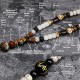 Bodhi Seed Yak Bone Avalokitesvara Bracelet Bodhi Seed Yak Bone Avalokitesvara Bracelet