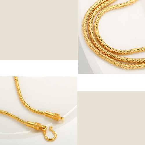 18K Gold Om Mani Padme Hum Koi Fish Luck Bracelet 18K Gold Om Mani Padme Hum Koi Fish Luck Bracelet