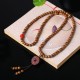 108 Peach Wood Bodhi Seed Mala Bracelet 108 Peach Wood Bodhi Seed Mala Bracelet