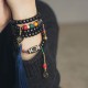 108 Beads Ebony Wood Dzi Bead Balance Bracelet 108 Beads Ebony Wood Dzi Bead Balance Bracelet