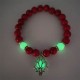Turquoise Glowstone Lotus Protection Bracelet Turquoise Glowstone Lotus Protection Bracelet