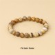 Stone Quartz Healing Beads Bracelet Stone Quartz Healing Beads Bracelet
