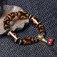 Tibetan Nine-Eye Dzi Bead Fortune Bracelet Tibetan Nine-Eye Dzi Bead Fortune Bracelet