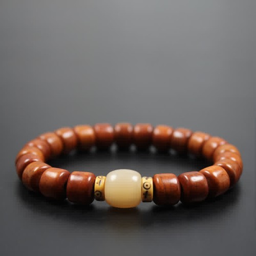Tibetan Yak Bone Om Mani Padme Hum Strength Bracelet Tibetan Yak Bone Om Mani Padme Hum Strength Bracelet