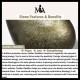 Obsidian Negative Energy Absorbing Bundle