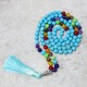 108 Turquoise Beads Yoga Meditation Necklace 108 Turquoise Beads Yoga Meditation Necklace
