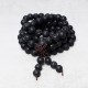 Lava Rock Beads Prayer Mala Necklace Lava Rock Beads Prayer Mala Necklace