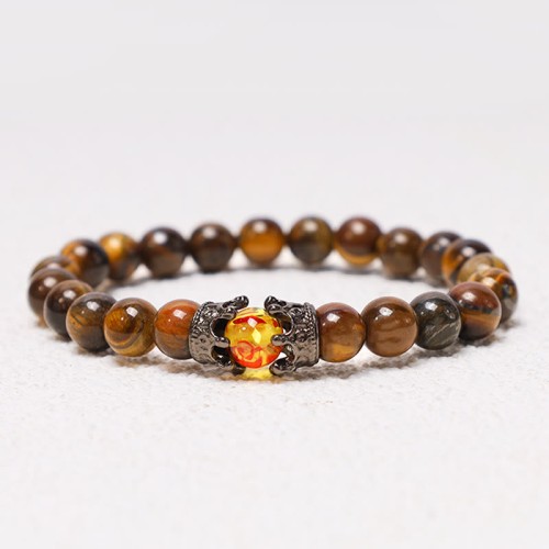 King & Queen Crown Healing Couple Bracelet King & Queen Crown Healing Couple Bracelet