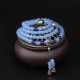 108 Beads Blue Crystal Healing Mala Bracelet 108 Beads Blue Crystal Healing Mala Bracelet