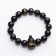 Rainbow Obsidian Gourd Om Mani Padme Hum Bracelet Rainbow Obsidian Gourd Om Mani Padme Hum Bracelet
