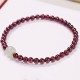 Garnet Jade Bead Purification Bracelet Garnet Jade Bead Purification Bracelet