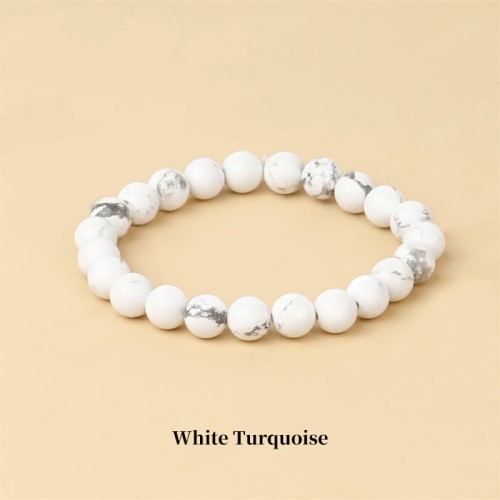 Stone Quartz Healing Beads Bracelet Stone Quartz Healing Beads Bracelet