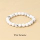 Stone Quartz Healing Beads Bracelet Stone Quartz Healing Beads Bracelet