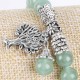 Natural Gemstone Tree of Life Lucky Charm Bracelet