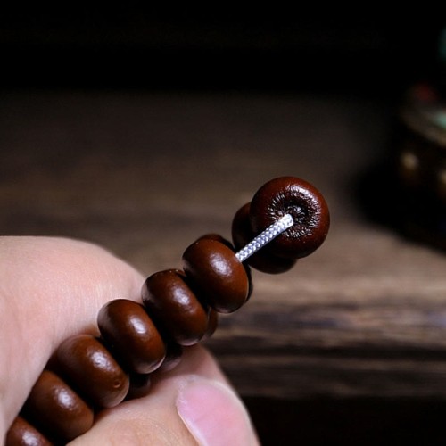 Tibetan Bodhi Seed Dzi Bead Copper Dorje Bracelet Tibetan Bodhi Seed Dzi Bead Copper Dorje Bracelet