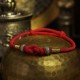Red String Jade Fortune Knot Bracelet Red String Jade Fortune Knot Bracelet