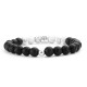 Zodiac Frosted Stone White Turquoise Bracelet Zodiac Frosted Stone White Turquoise Bracelet